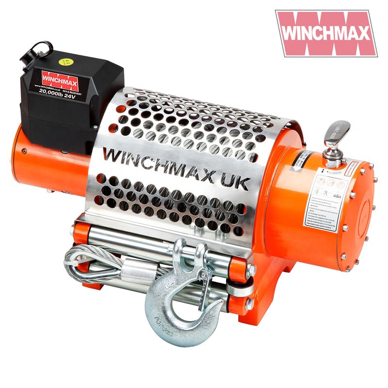 ELECTRIC WINCH 12V 4x4 13500lb WINCHMAX BRAND - RECOVERY- OFF ROAD -  WIRELESS