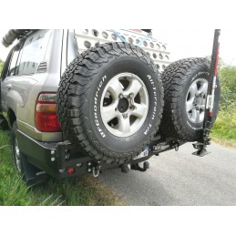 REAR BUMPER WITH DUAL SPARE...