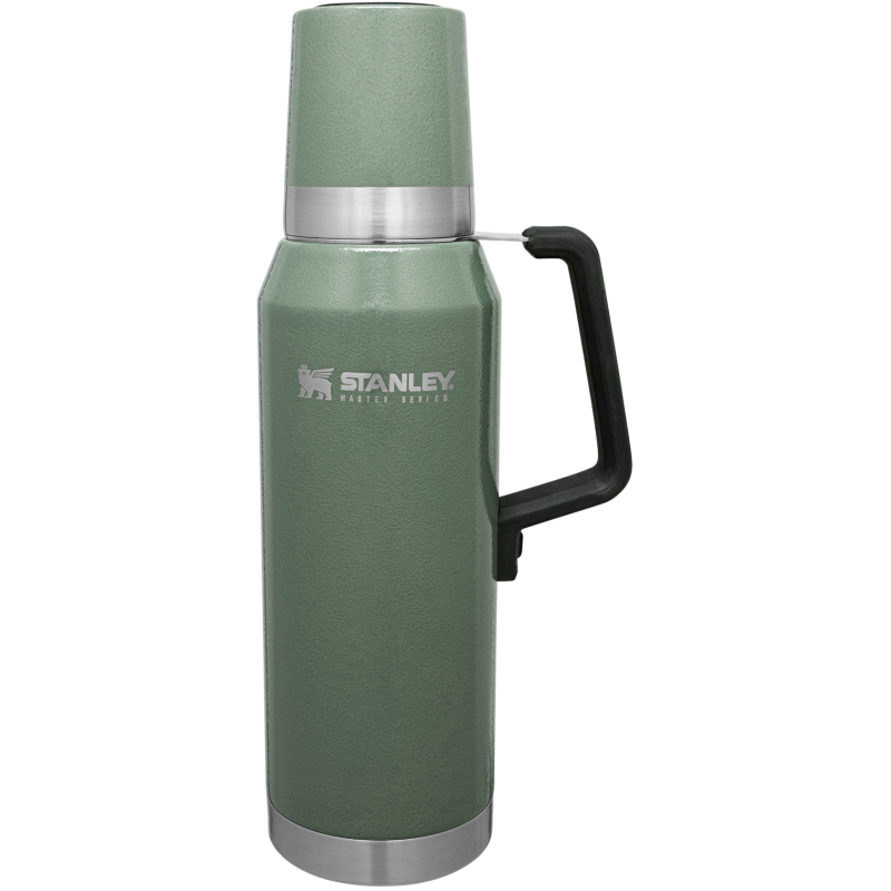 NEW 1.3L STANLEY FLASK STAINLESS STEEL VACUUM BOTTLE CLASSIC THERMOS HOT DRINKS